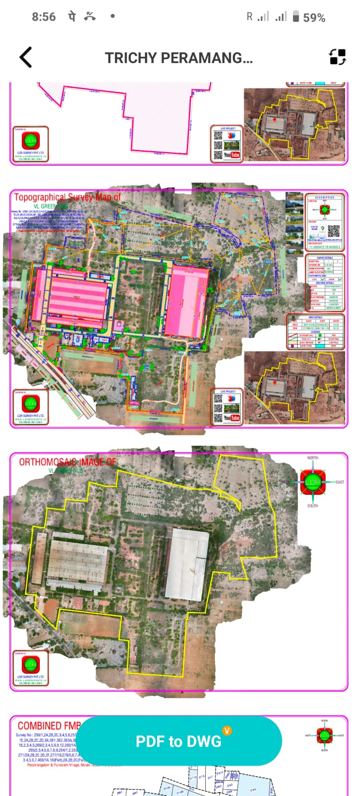 VL Green Hub — Industrial Facility — Topographical Survey + Orthomosaic + FMB